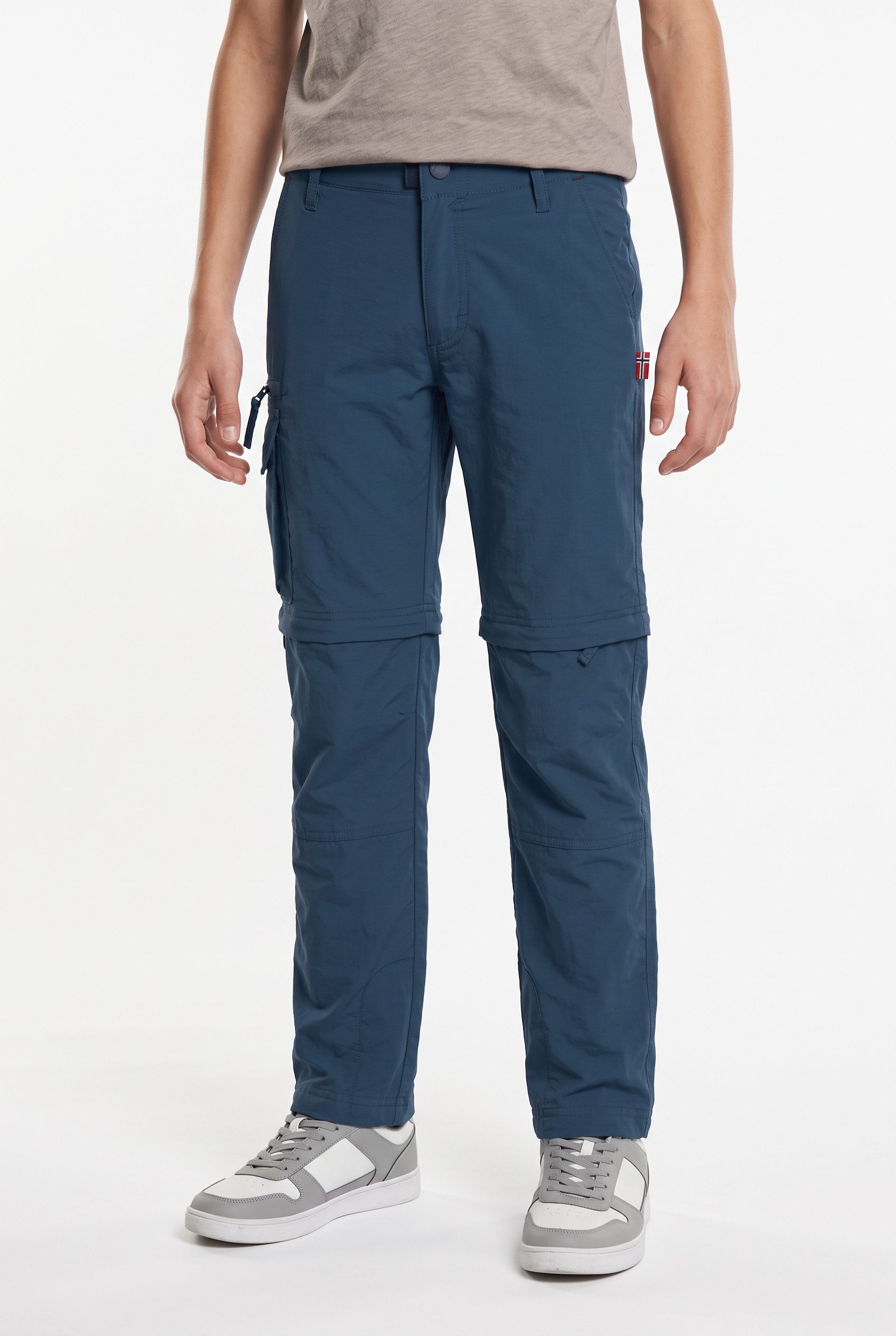 TROLLKIDS Zip-off-Hose Kids Oppland Pants Slim Fit Slim Fit, für Kinder, sportlich, aus Polyamid, mit Zip-off-Funktion