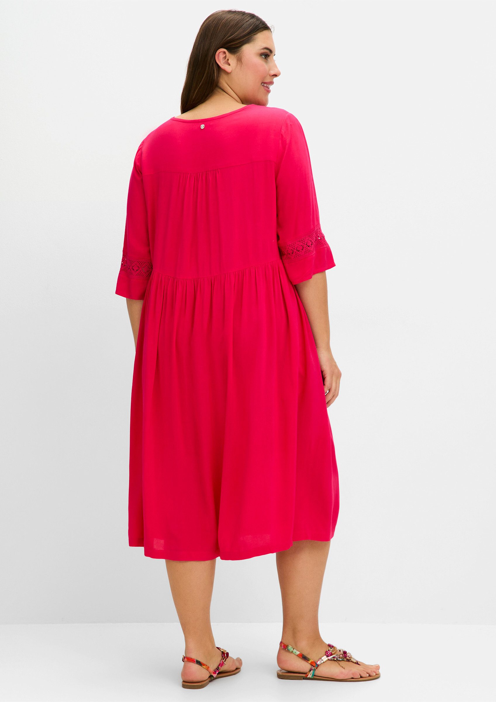 Sheego Etuikleid A-Linien-Kleid günstig online kaufen