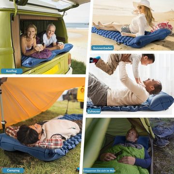 Elegear Isomatte Selbstaufblasende Schlafmatten, Campingmatte für Camping/Outdoor, (1-tlg), Outdoor Campingmatratze Ultraleicht, Wasserdicht, Reißfestigkeit