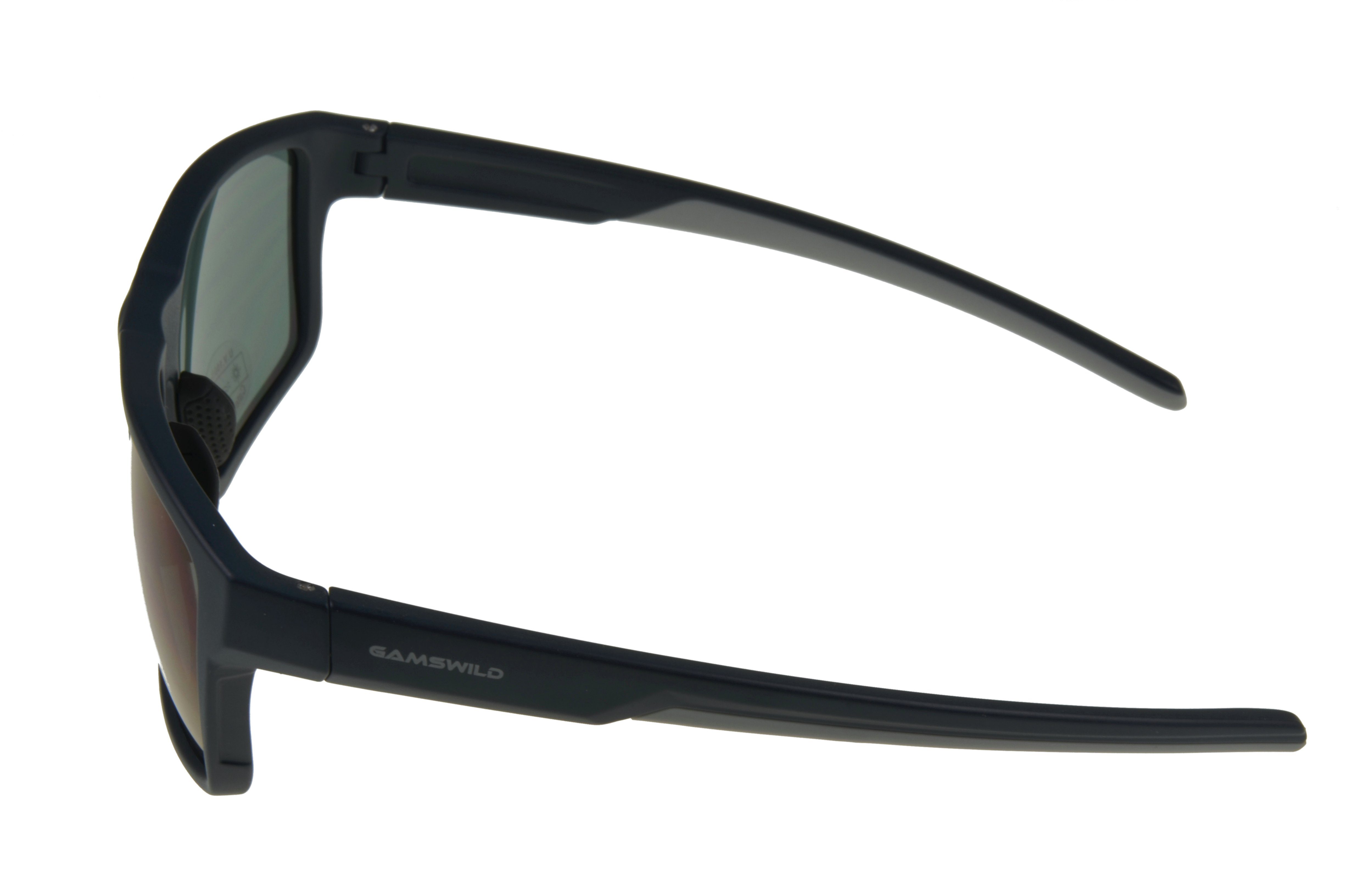 Gamswild Sonnenbrille WS5936 Skibrille Herren getönte Fahrradbrille schwarz_blau Unisex braun grau, Damen schwarz, Sportbrille Gläser