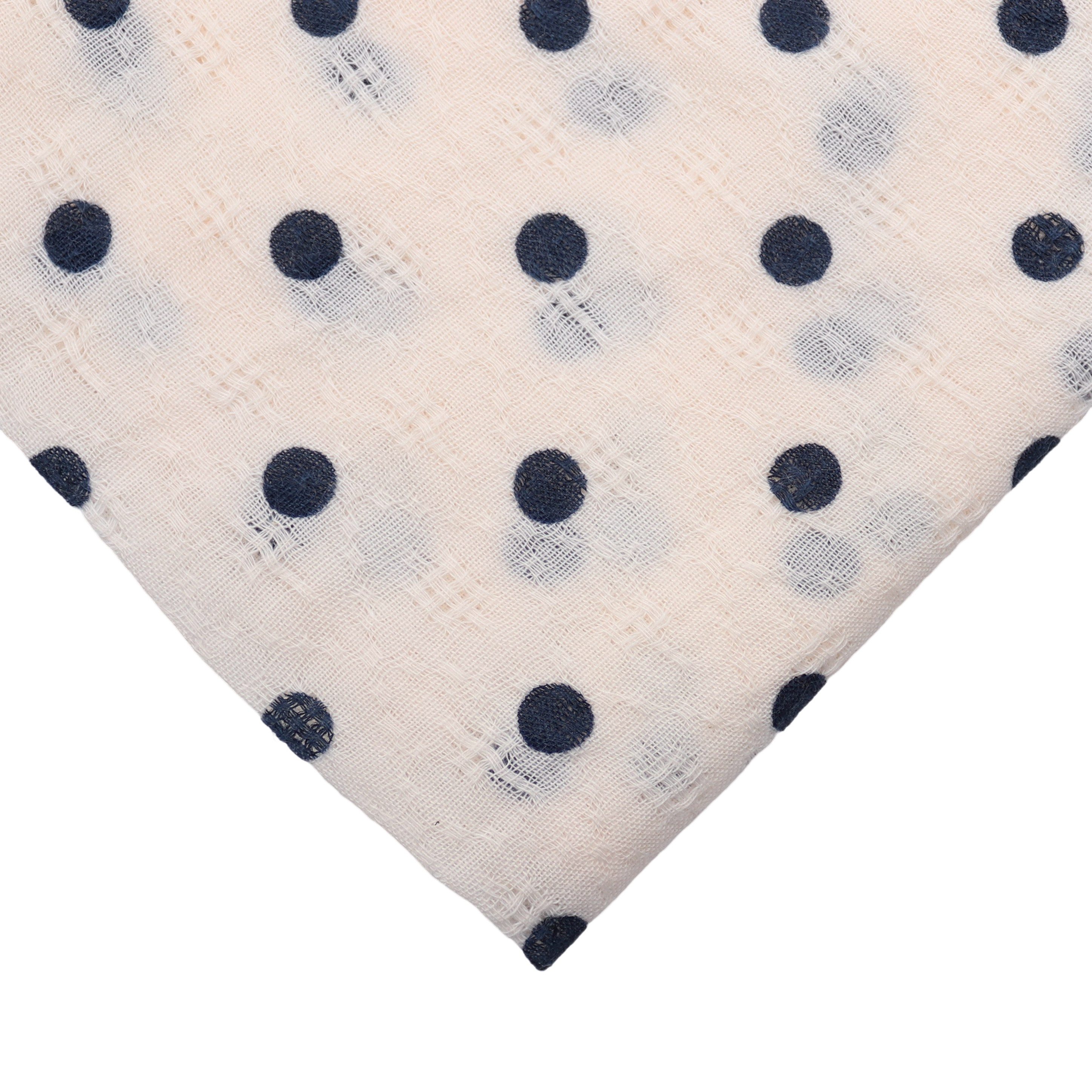 MIRROSI Nickituch Dreicktuch ca. 60 × 60 cm, wunderschönes Punkte-Muster, Damen Halstuch ideal für Frühling, Sommer oder Herbst