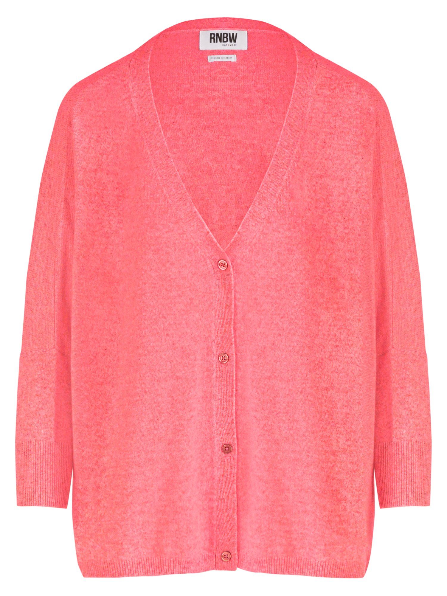 Rainbow Strickjacke Wolle-Kaschmir-Mischung Cashmere pink