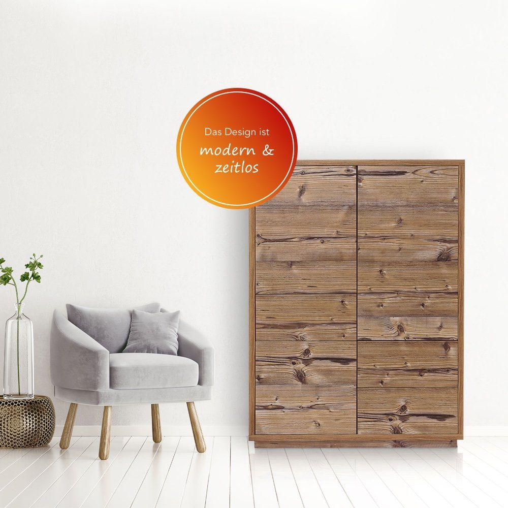 Aileenstore Highboard Eyecatcher, Sideboard Push-To-Open System
