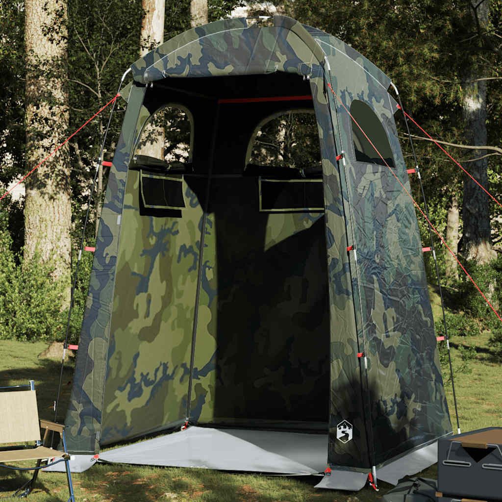 furnicato Faltzelt Duschzelt Camouflage Wasserfest, (1 tlg)