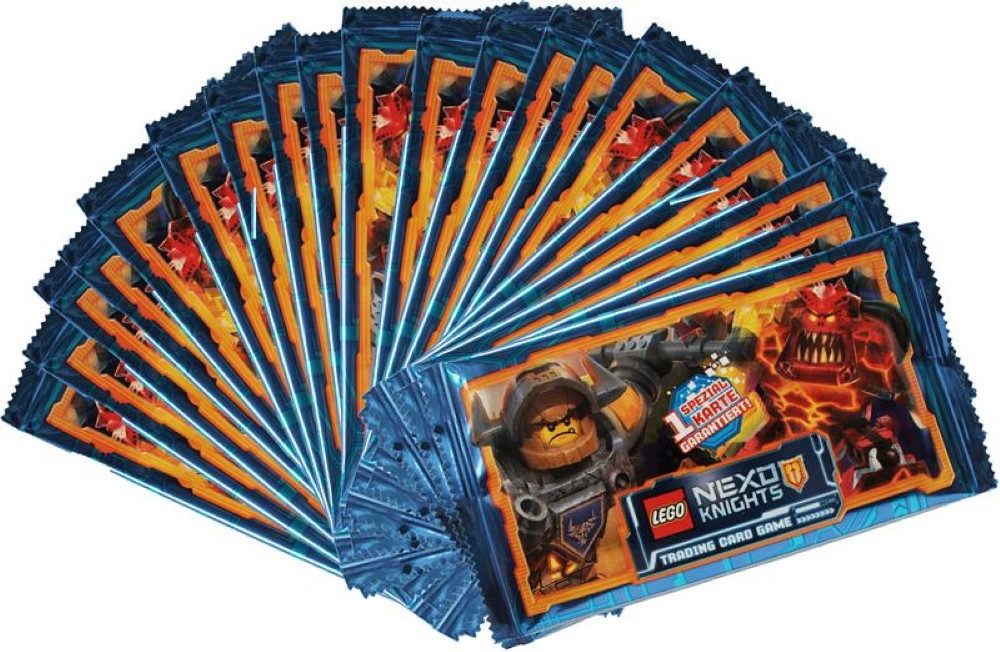 LEGO® Sammelkarte LEGO Nexo Knights - Trading Cards - 25 Booster - Deutsch