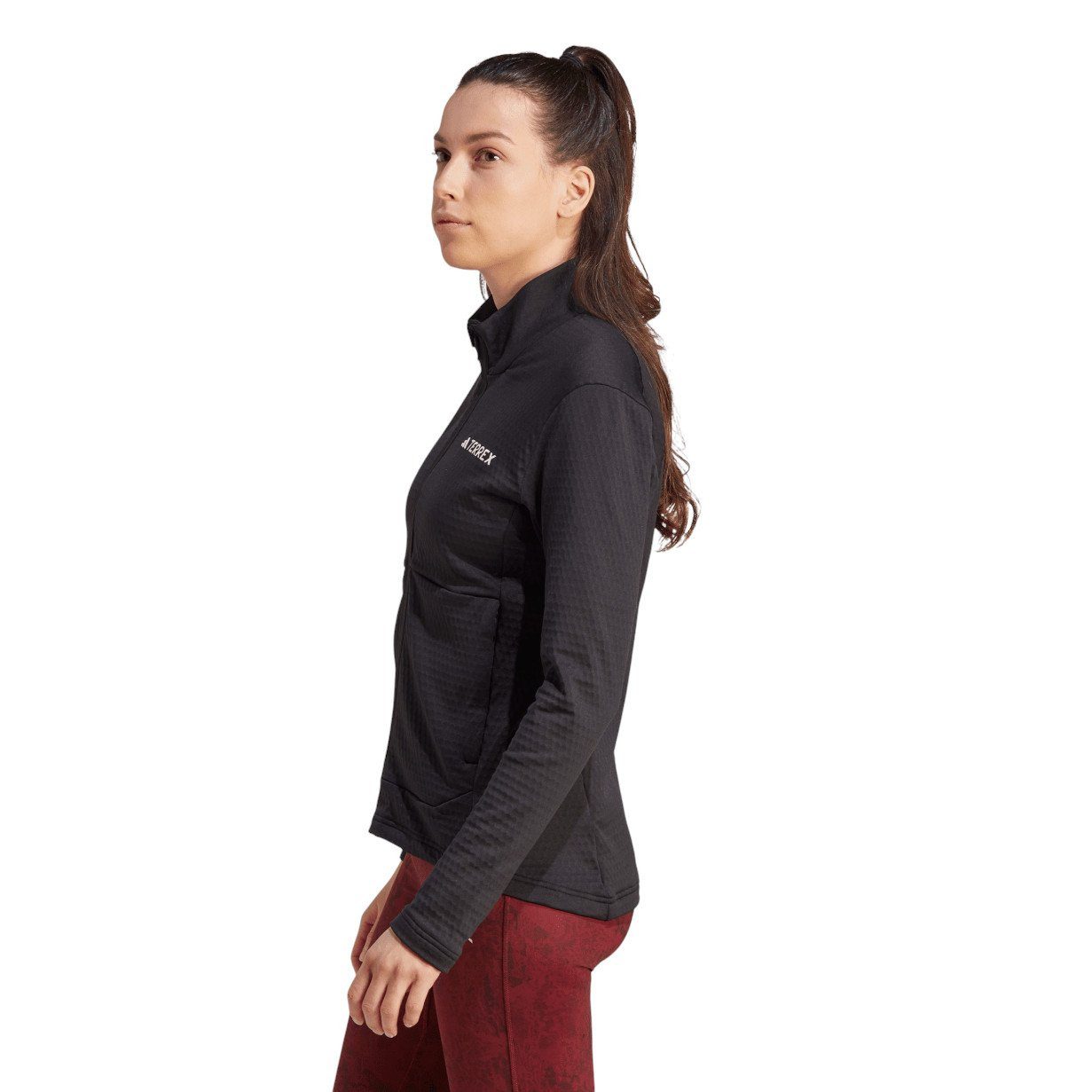 adidas Performance Fleecejacke Terrex Multi Light schwarz Damen