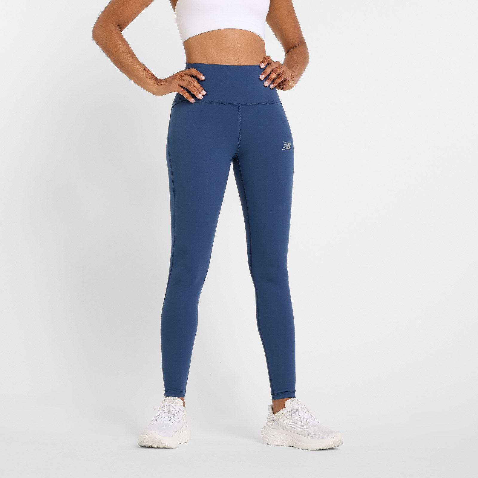 New Balance Lauftights Sleek High Rise Legging 27" günstig online kaufen