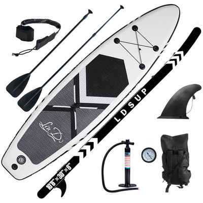 purplerain SUP-Board Aufblasbares SUP-Board für Erwachsene, 6 Farben, Stand Up Padding, mit Paddel, Pumpe