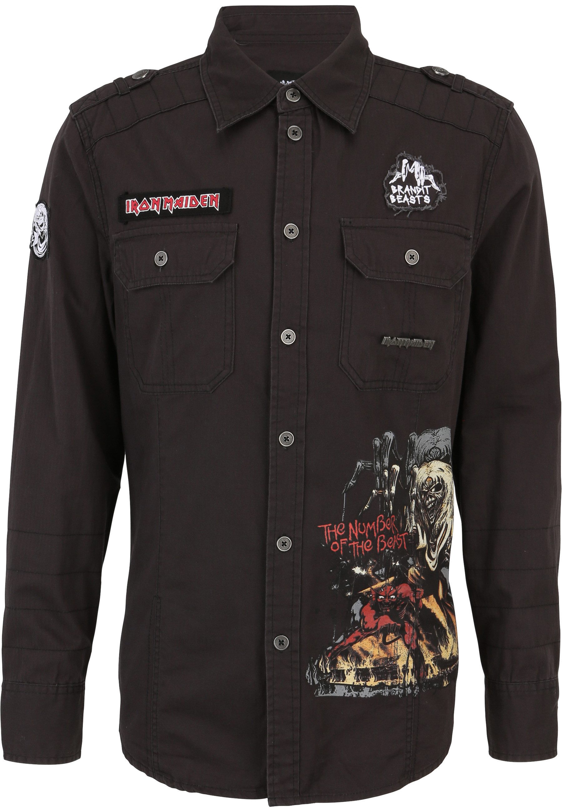 Kurzarmshirt Brandit IRM Luis Shirt