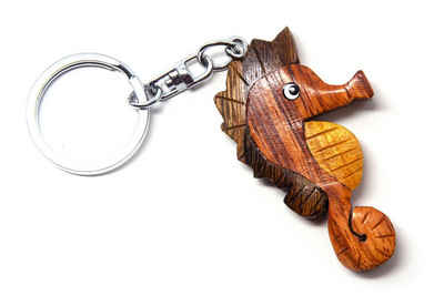 Cornelißen Schlüsselanhänger Schlüsselanhänger aus Holz - Seepferdchen