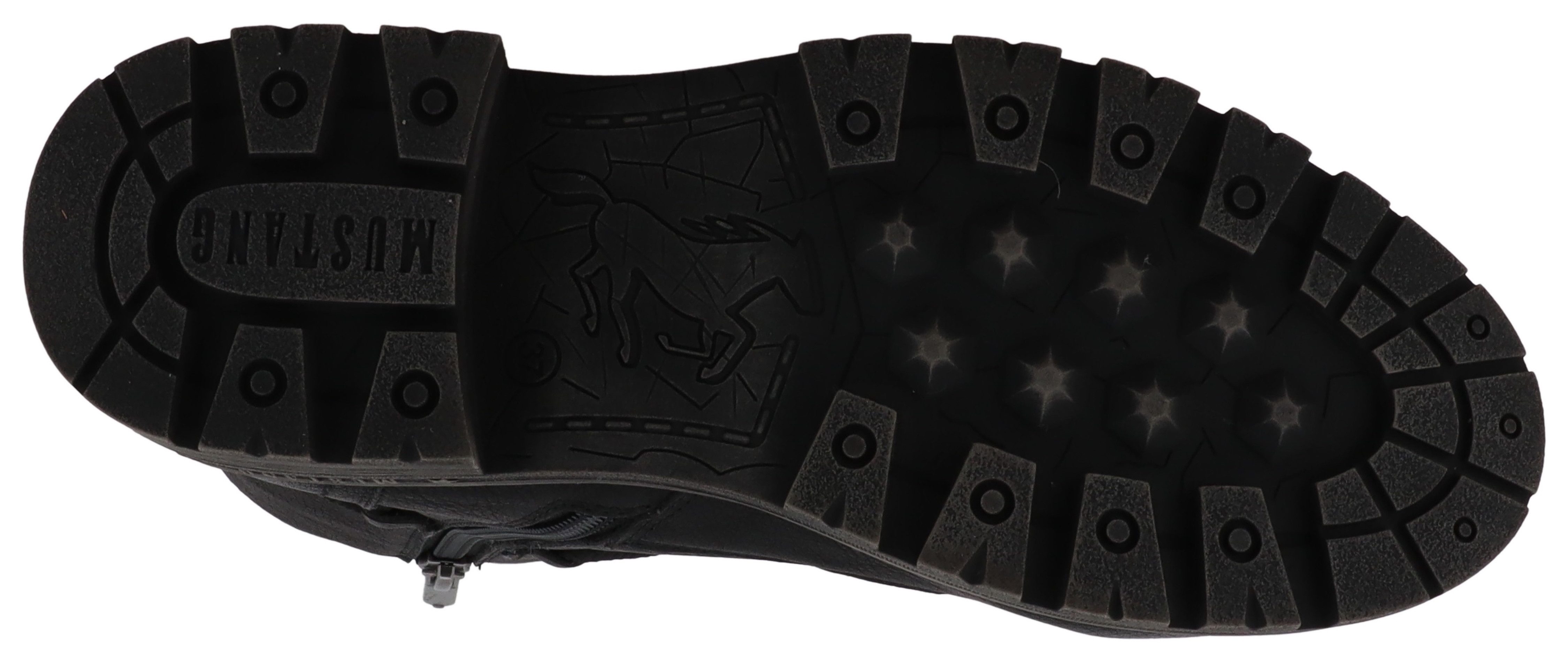 Mustang Shoes Darleen Winterboots Schnürboots mit Profilsohle