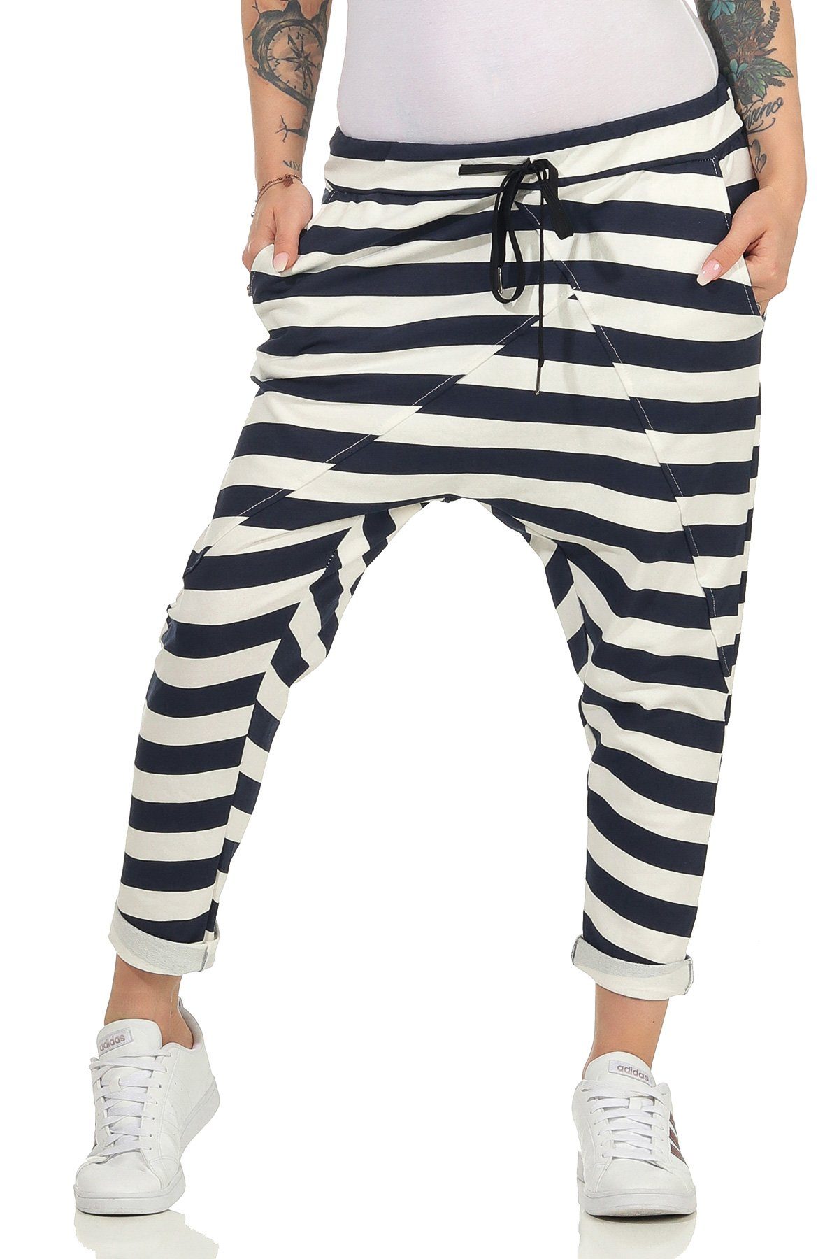 CLEO STYLE Jogginghose Damen Jogginghose 108 Modell 3