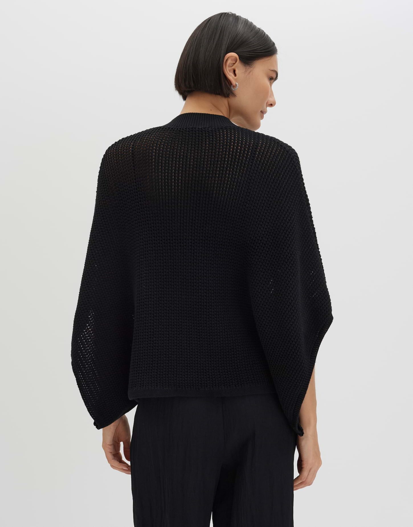 someday Poncho Basona cape aus Strick mit weichem Griff