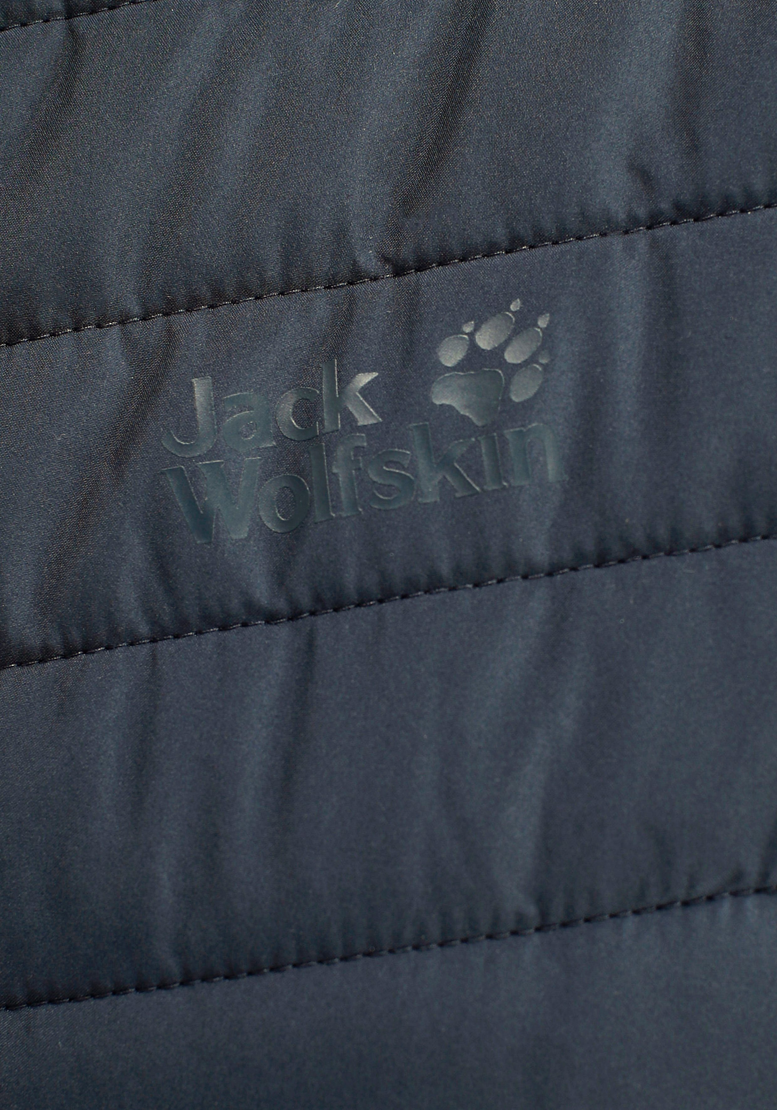 Atmungsaktiv & Wärmend Jack & Wasserabweisend Winddicht & NUBEENA dunkelblau Wolfskin Steppjacke