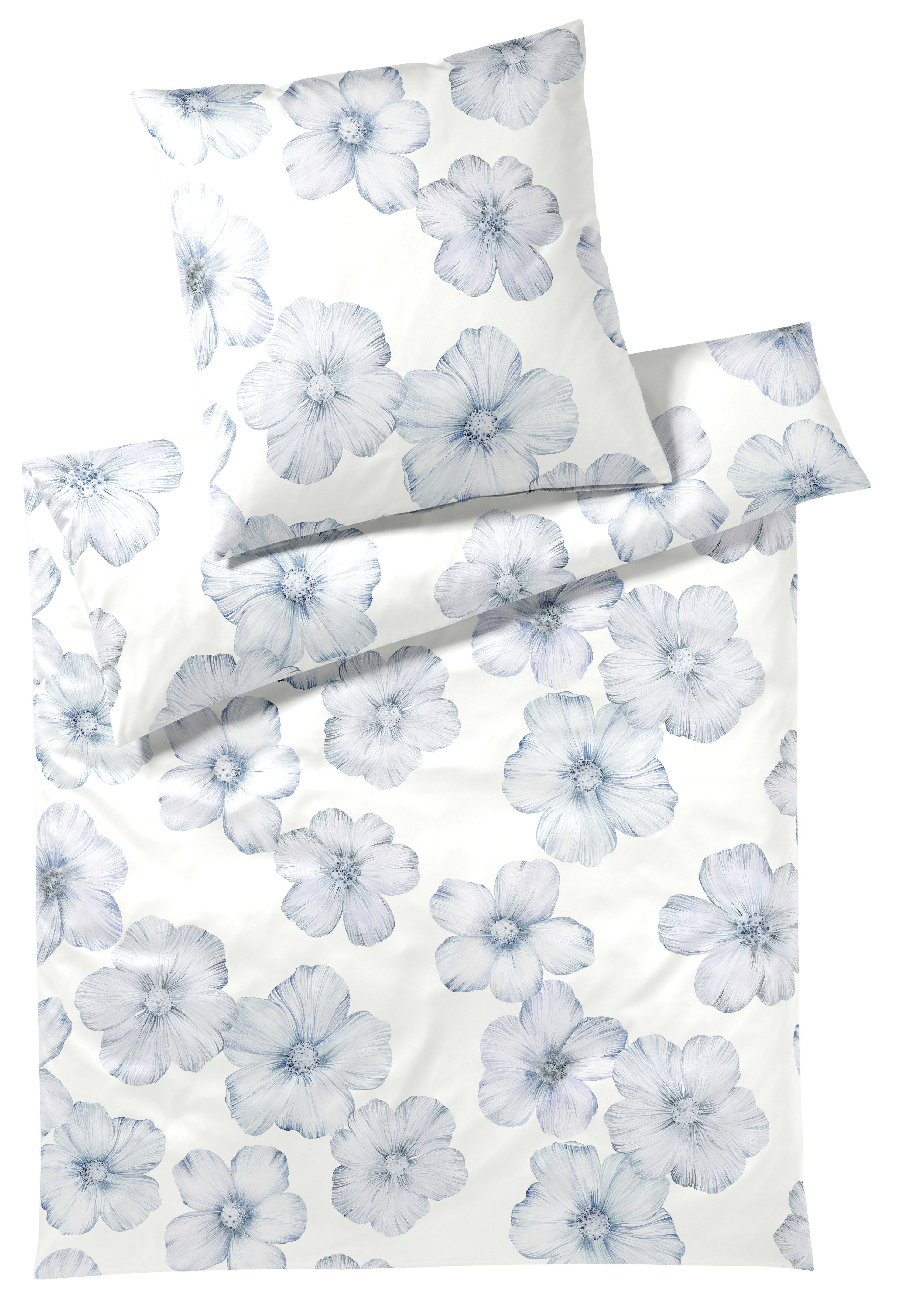 Elegante Bettwäsche Devine, Mako-Satin, 2 teilig, angenehmes Hautgefühl