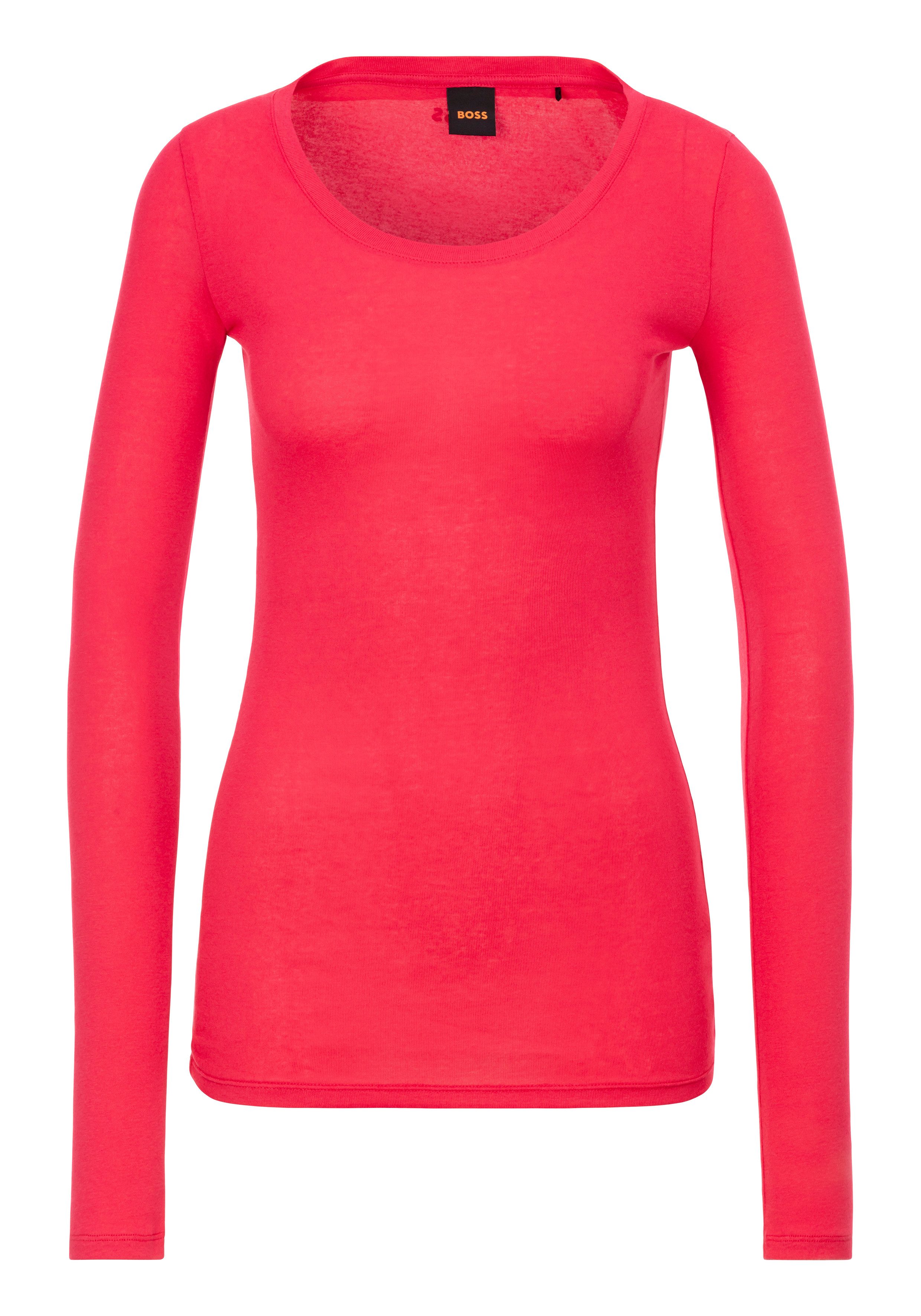 BOSS ORANGE Langarmshirt Elayer Premium Damenmode günstig online kaufen