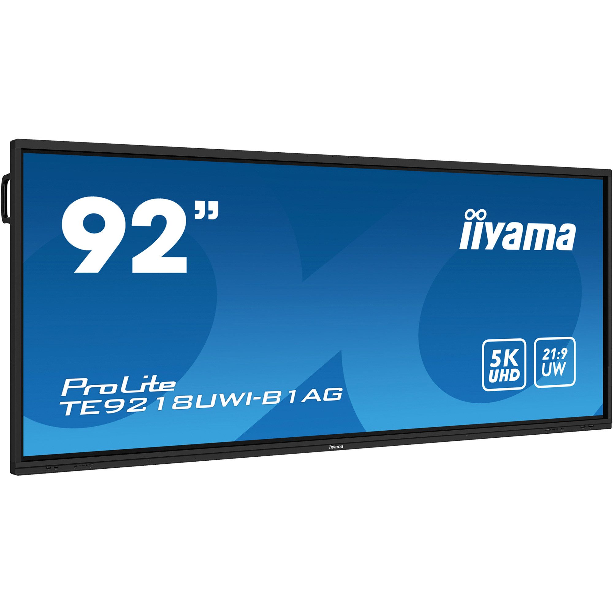 Iiyama iiyama ProLite TE9218UWI-B1AG, Public Display, TFT-Monitor (5120 x 2160 px, 6.5 ms Reaktionszeit)
