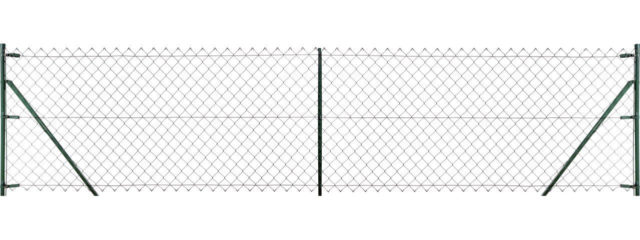 Floraworld Maschendrahtzaun Floraworld Geflechtzaun 4-eckig 25 x 1.5 m MW: 60