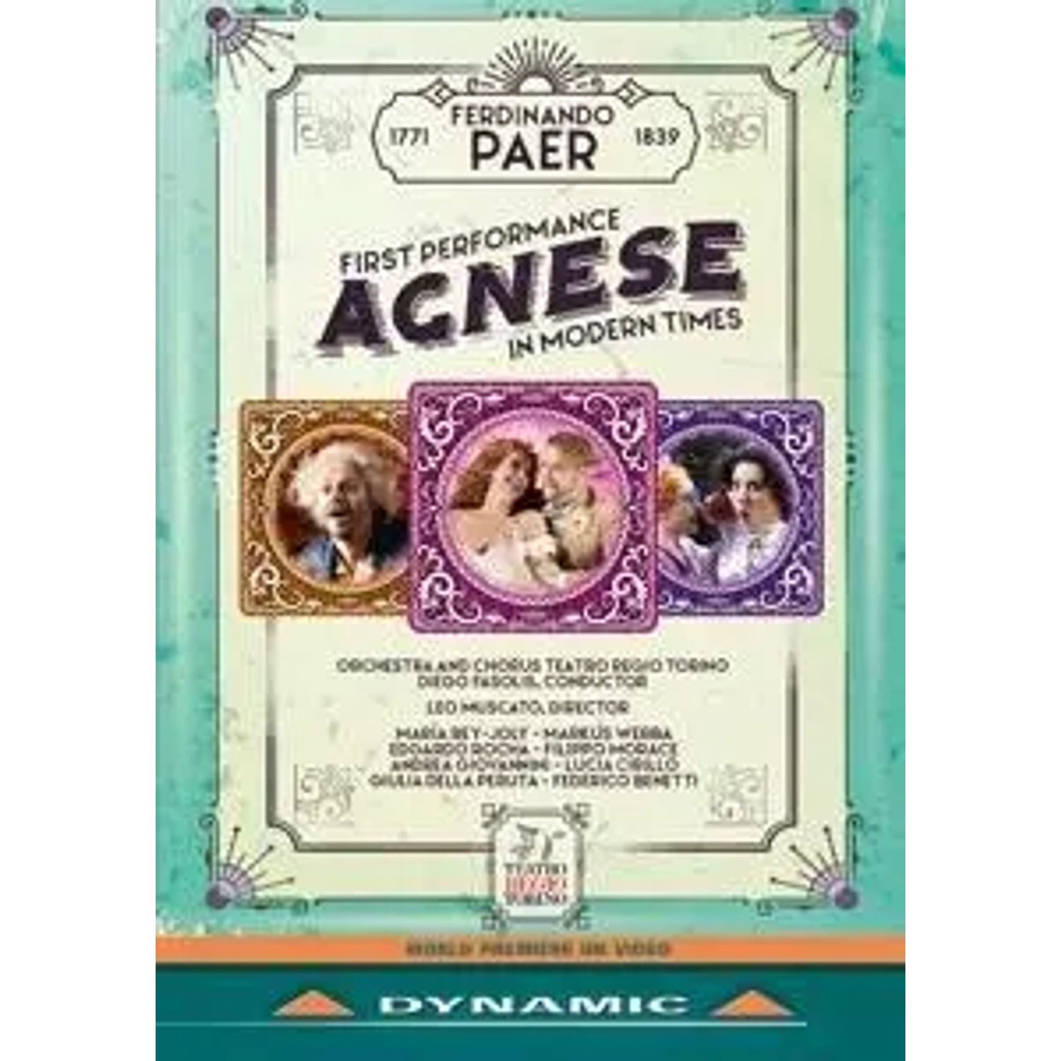 dynamic DVD Agnese (Dramma semiserio in 2 Akten)