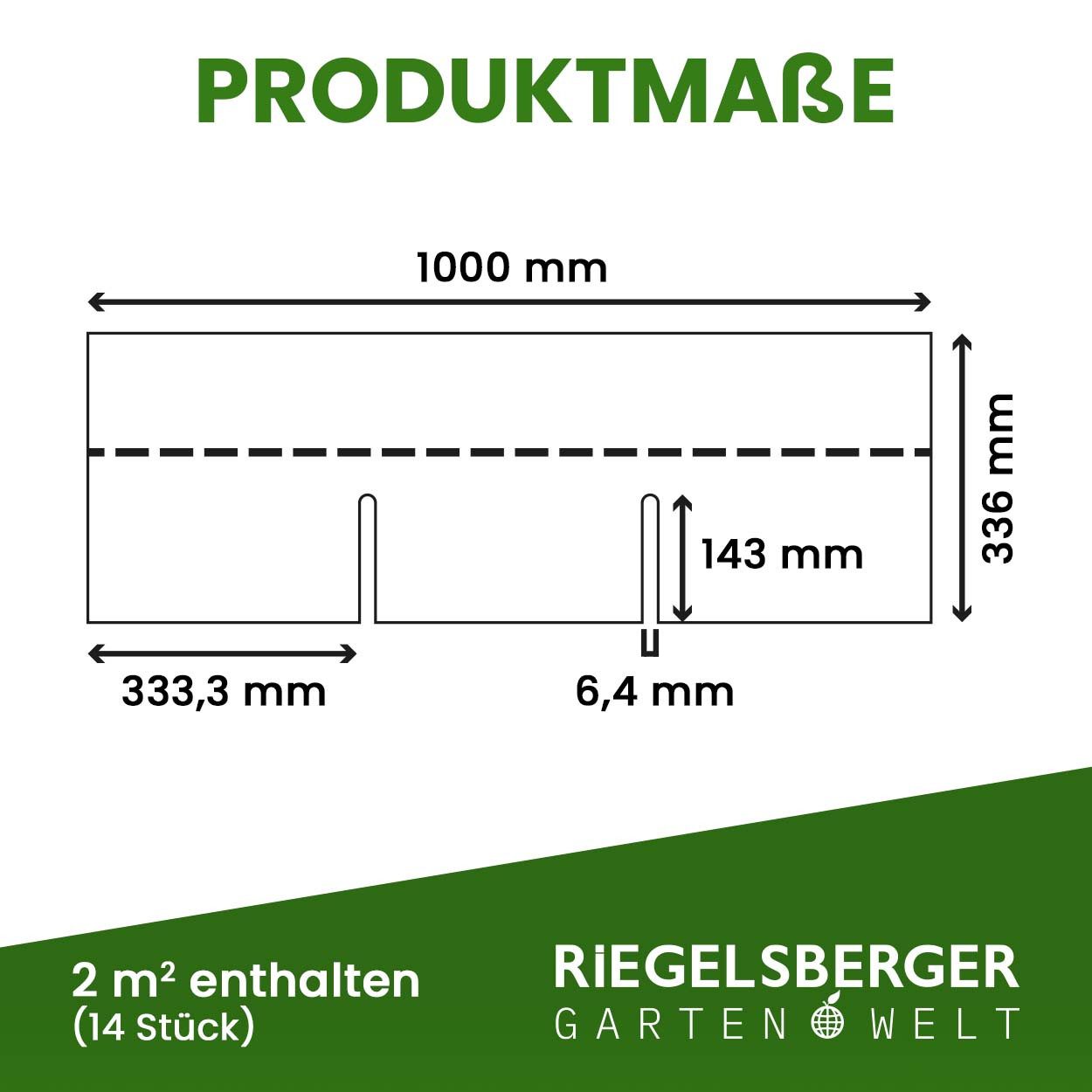 Gartenpirat Dachschindeln Bitumen Dachschindeln 2 m² rechteckig schwarz rot grün Dacheindeckung