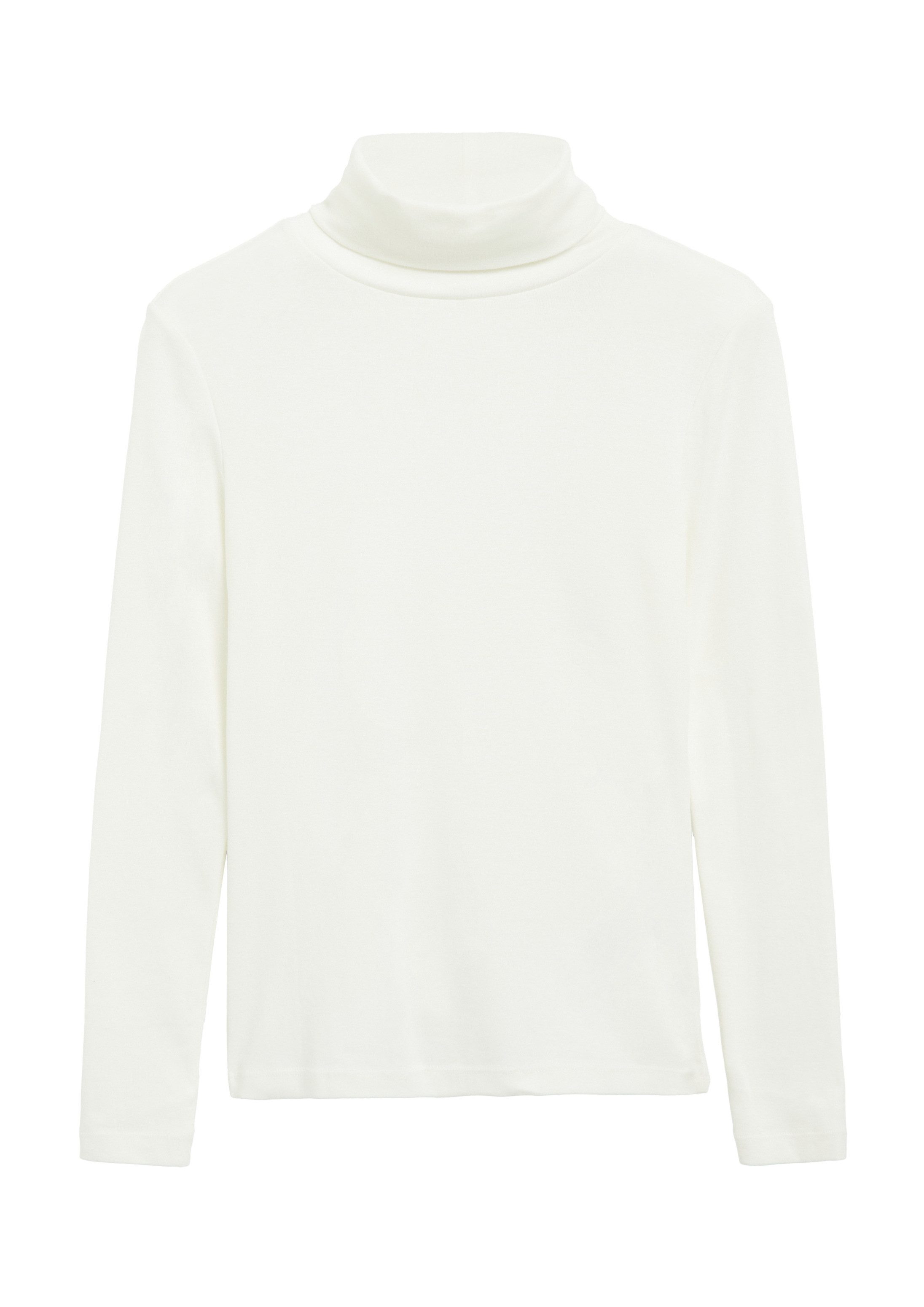 s.Oliver Langarmshirt T-Shirt Rollkragen-Shirt im Slim Fit