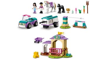 LEGO® Konstruktions-Spielset Friends 41441 Trainingskoppel und Pferdeanhänger, (148 St)
