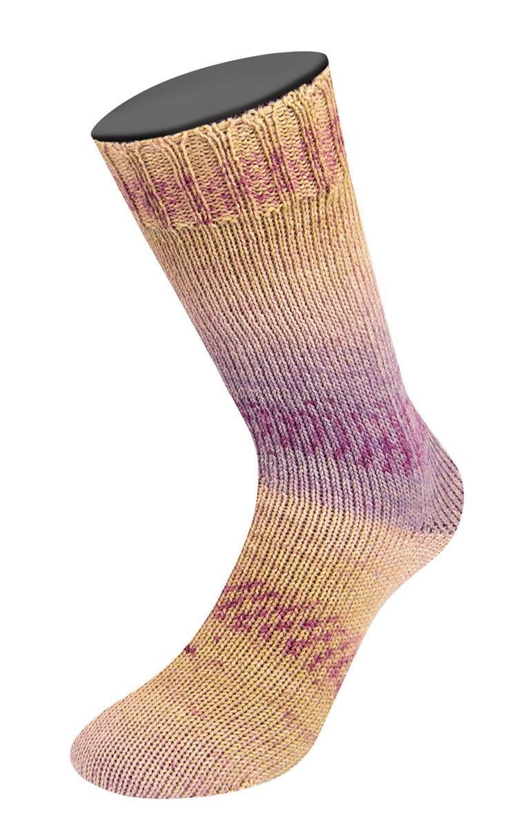 LANA GROSSA Meilenweit 100g Alpaca Print II Häkelwolle, 420 m