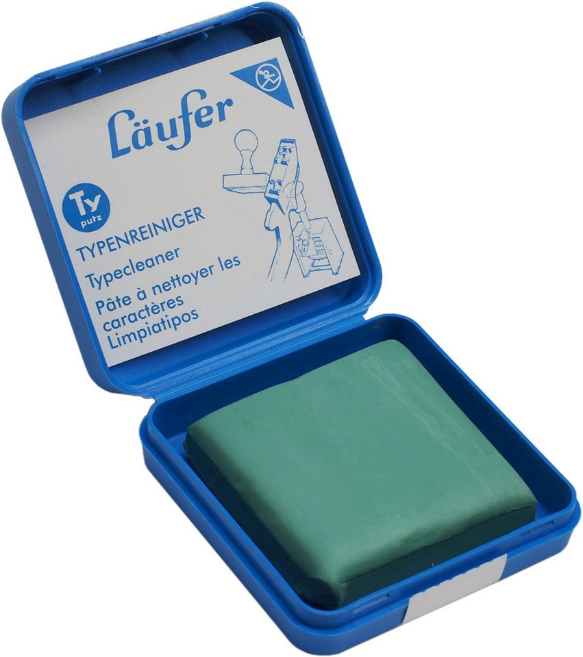 Thumbnail - Läufer Stempel Typenreiniger Typutz 57x57x10mm grün