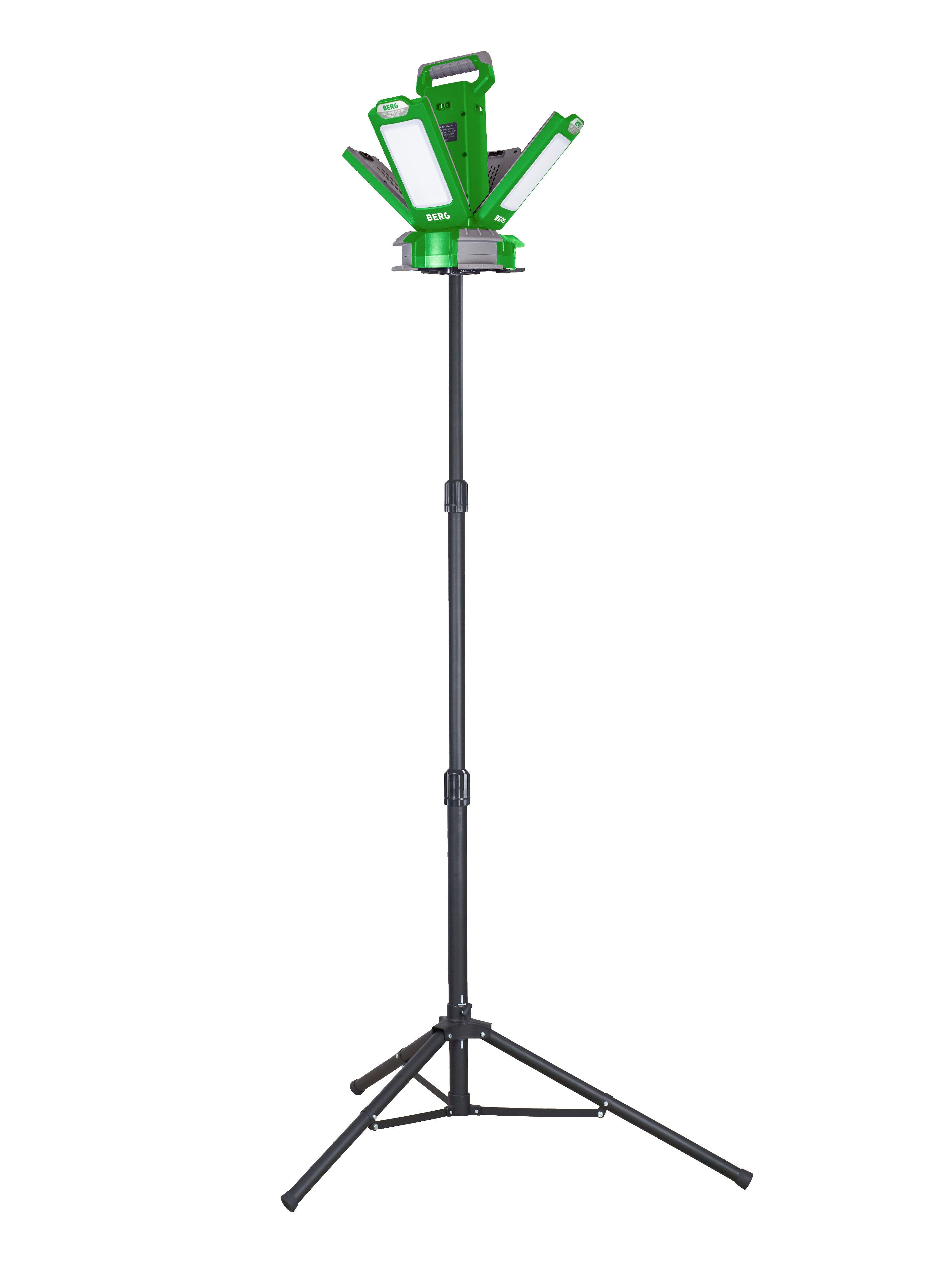 BERG TECTOOL LED Arbeitslicht LED-STRAHLER BCL 360° BLUETOOTH STAR LED 120 TS [230V-EU], LED fest integriert