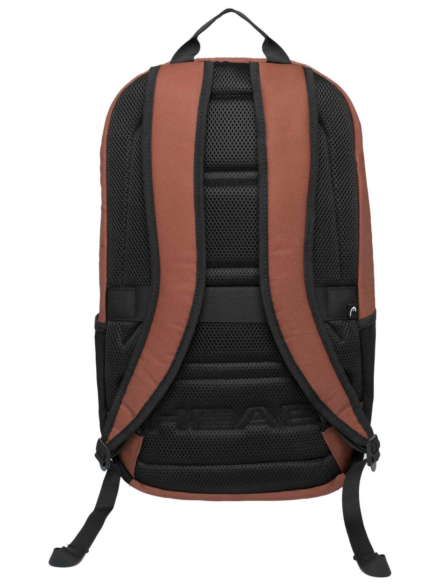 2 Compartments Rucksack Point Head Backpack Terracotta