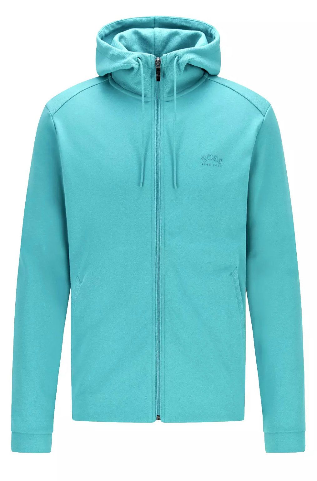 BOSS Kapuzensweatjacke Herren Saggy Circle Jacke günstig online kaufen