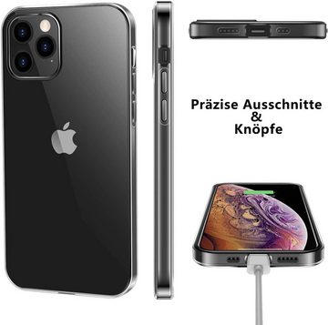Wisam Handytasche Wisam® Apple iPhone 12 Pro Max (6.7) Silikon Case Schutzhülle Hülle