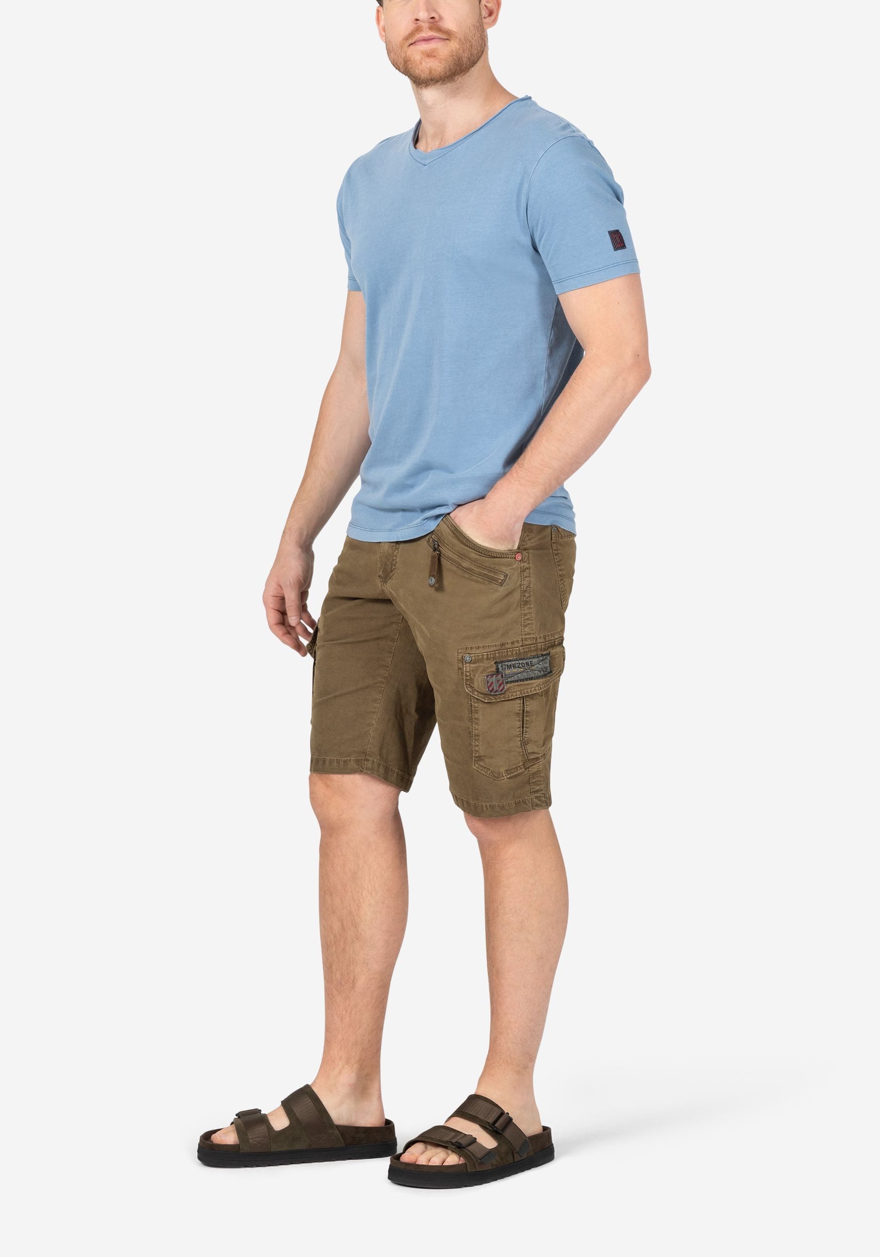 TIMEZONE Cargoshorts Cargoshorts mit Gürtel und Taschen Regular RykerTZ Short