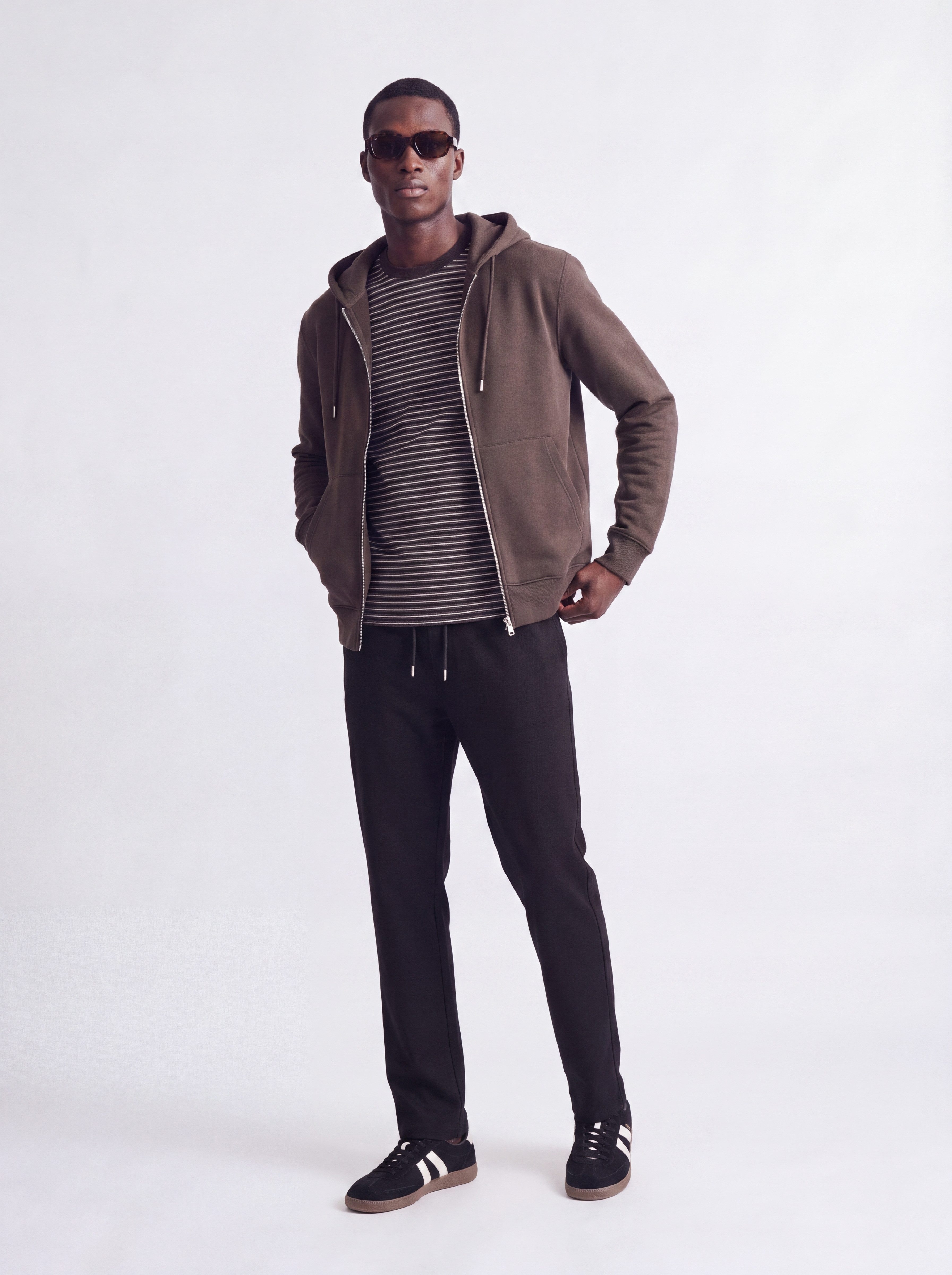 Jack & Jones Schlupfhose JPSTKANE WILLIAM JOGGER NOOS Materialmix, locker geschnitten