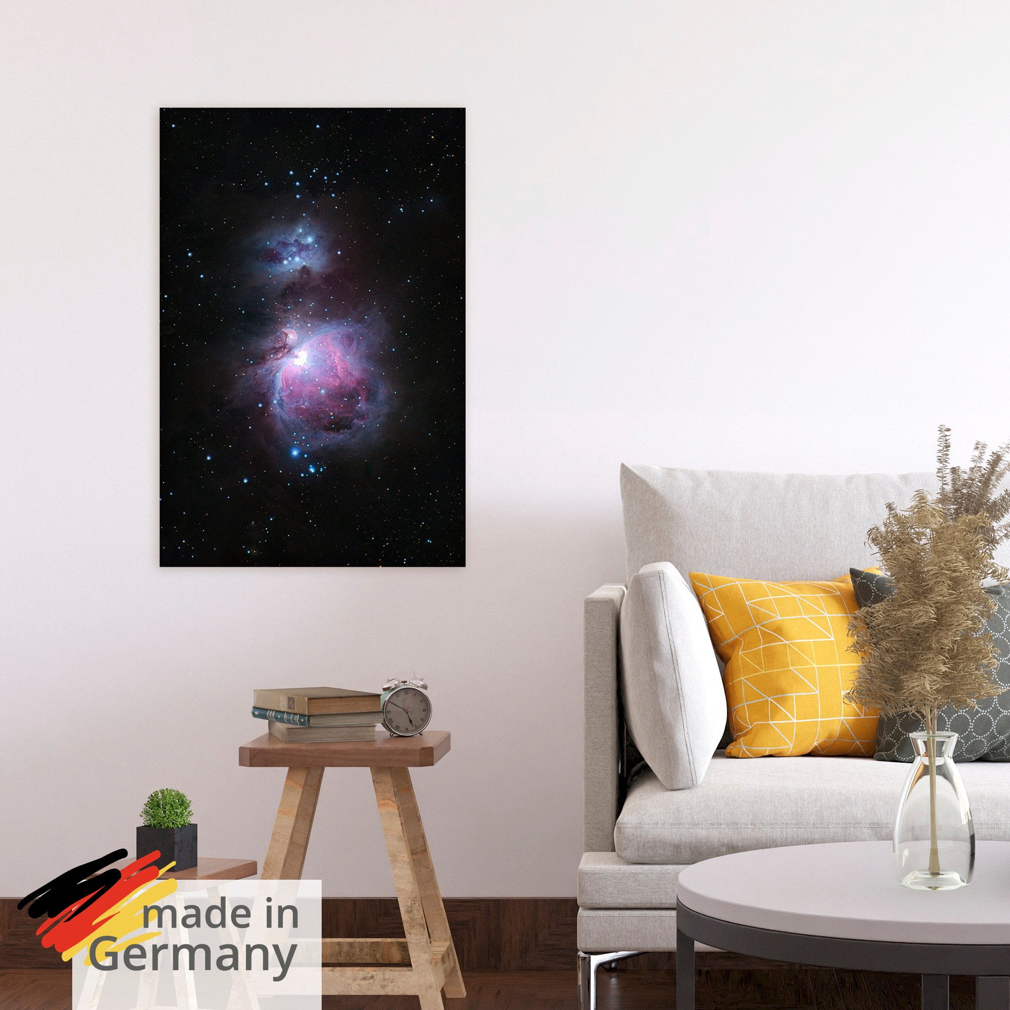 Artland Wandbild Orionnebel im Sternbild Orion, (1 St), als Alubild, Leinwandbild, Poster, Wandaufkleber in verschied. Größen