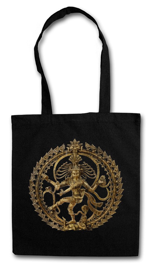 Beuteltasche Shiva II Vintage Stofftasche Buddhismus Shivaismus Yoga Buddha OM