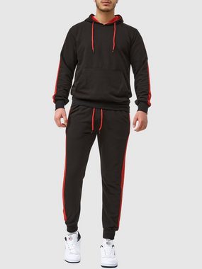 John Kayna Jogginganzug Herren Jogginganzug Sportanzug Männer Trainingsanzug Sportbekleidung (Sportanzug Jogger Trainingsanzug), Fitness Freizeit Casual