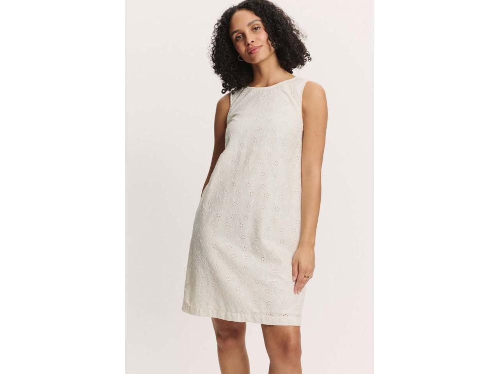 Tranquillo Blusenkleid tranquillo Bio-Damen-Minikleid 'Lenii' mit tiefem