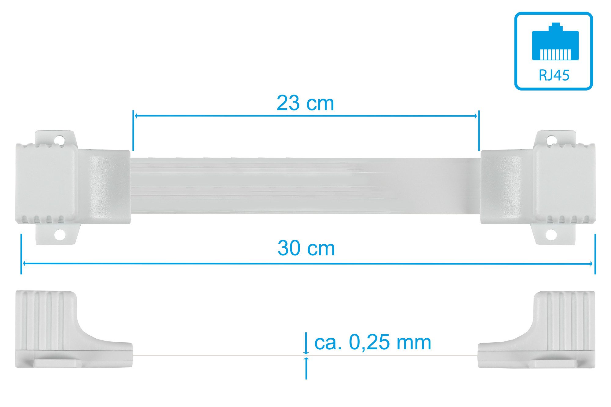 GOOD CONNECTIONS Netzwerk-Adapter, 30 cm
