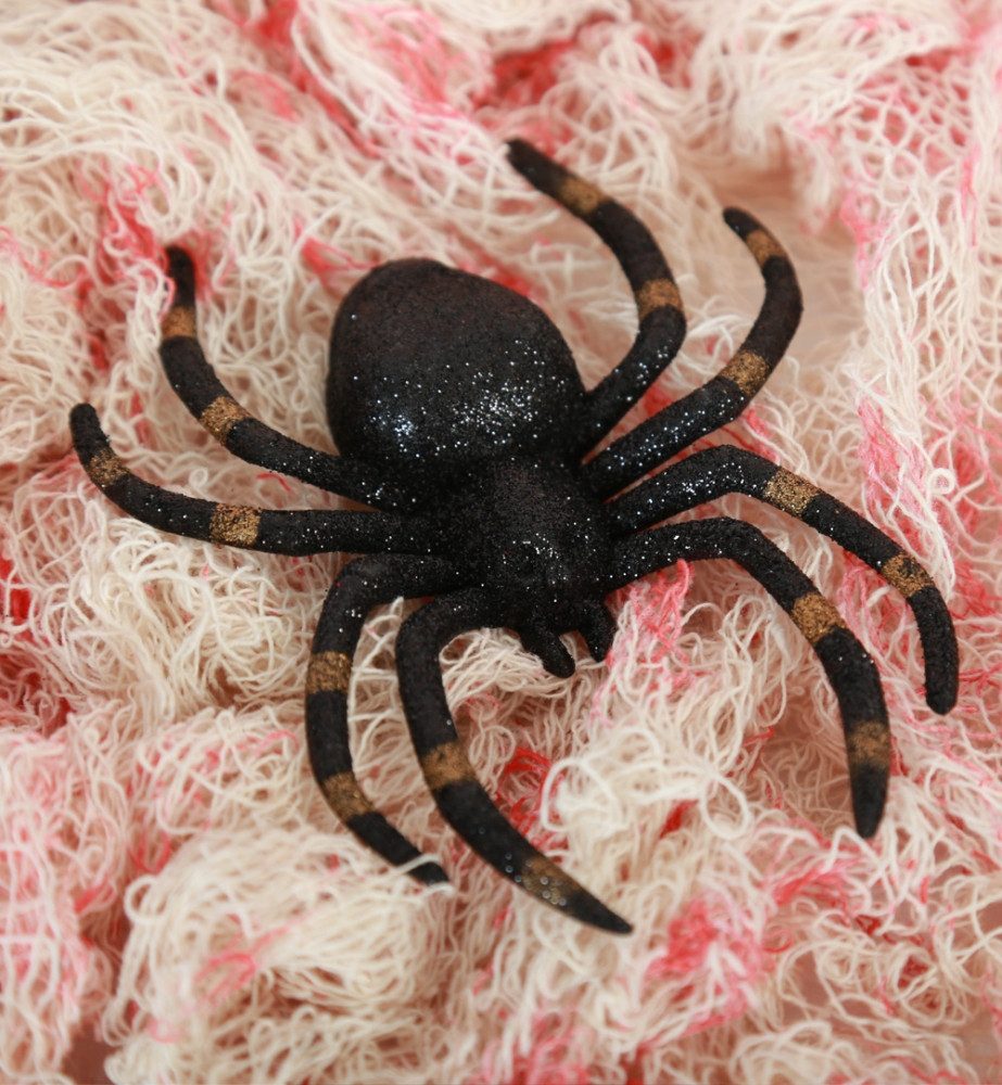 Fries Tierfigur Glitter Spinne XXL Deko günstig online kaufen