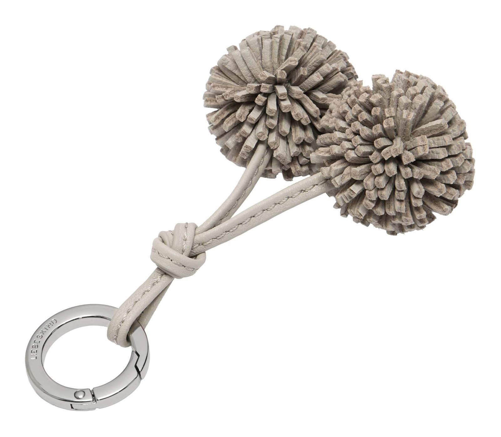 Liebeskind Berlin Schlüsselanhänger Pom Pom 2 Pendant, aus echtem Leder