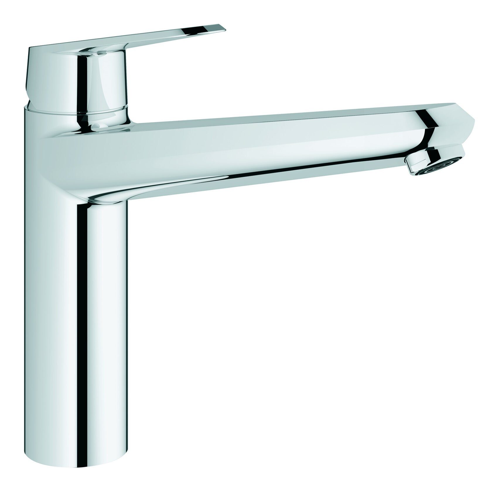 Grohe Küchenarmatur Eurodisc Cosmopolitan Einhand-Spültischbatterie flacher Auslauf - Chrom