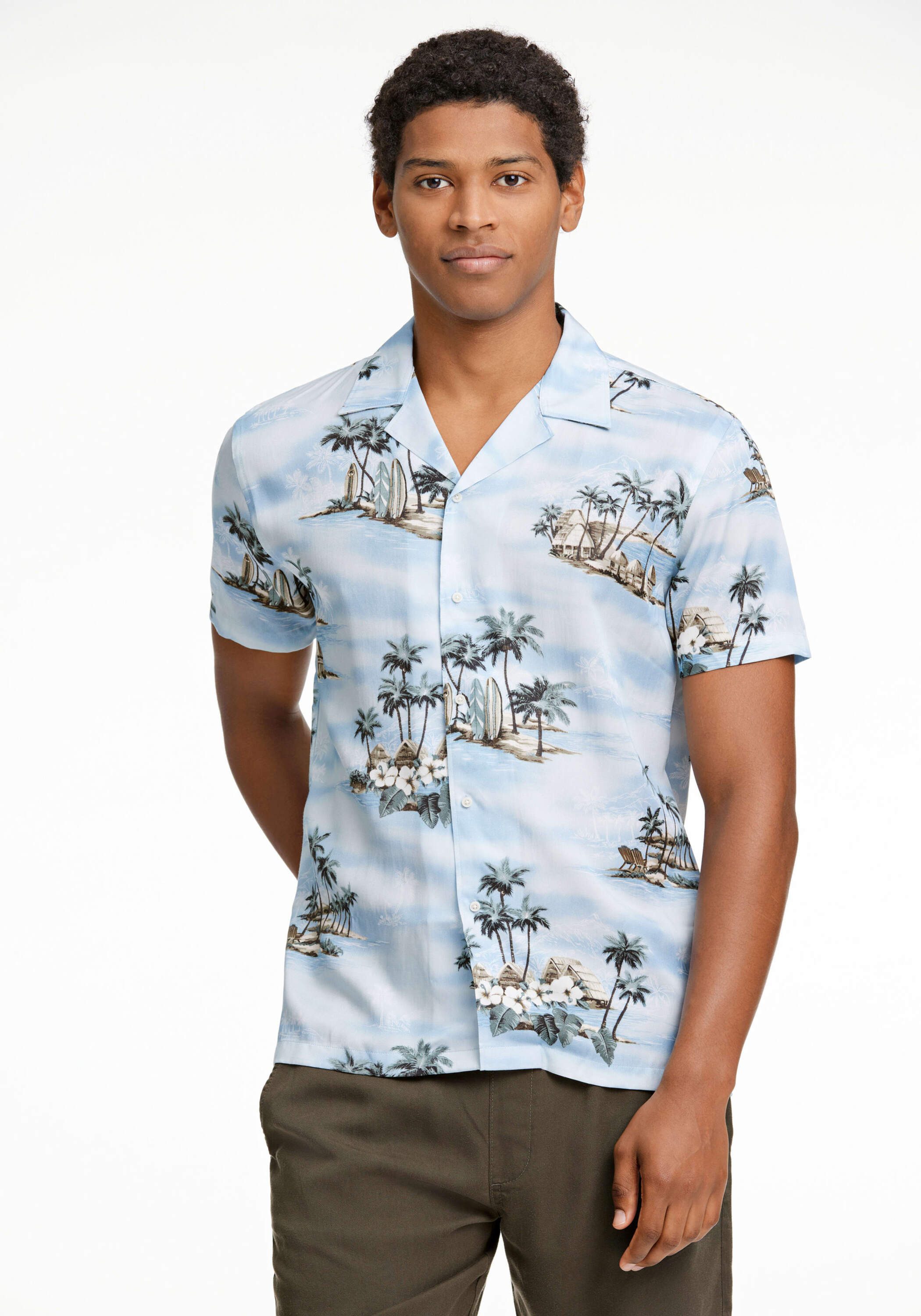Kurzarmhemd Freizeithemd (Kurzarm) Relaxed Fit