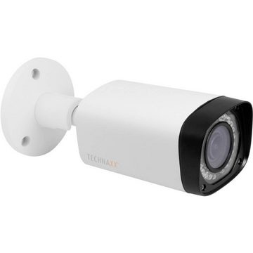 Technaxx 4-Kanal HD-CVI Überwachungskamera-Set mit 2 Überwachungskamera (Aufnahme auf Speicherkarte, mit IR-LEDs)