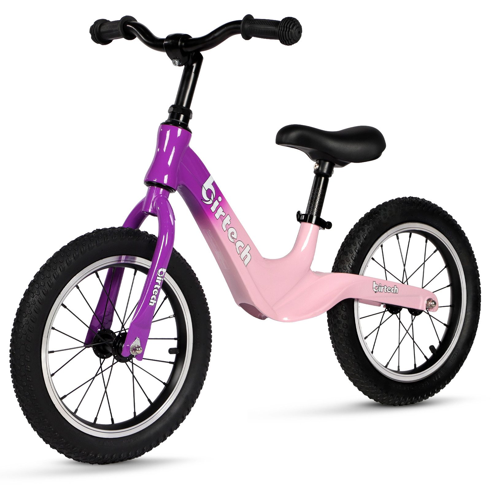 H.yeed Laufrad mit Magnesiumrahmen für Jungen und Mädchen von 3, 4, 5, 6 Jahren 14 Zoll, pedalloses Kinderlaufrad