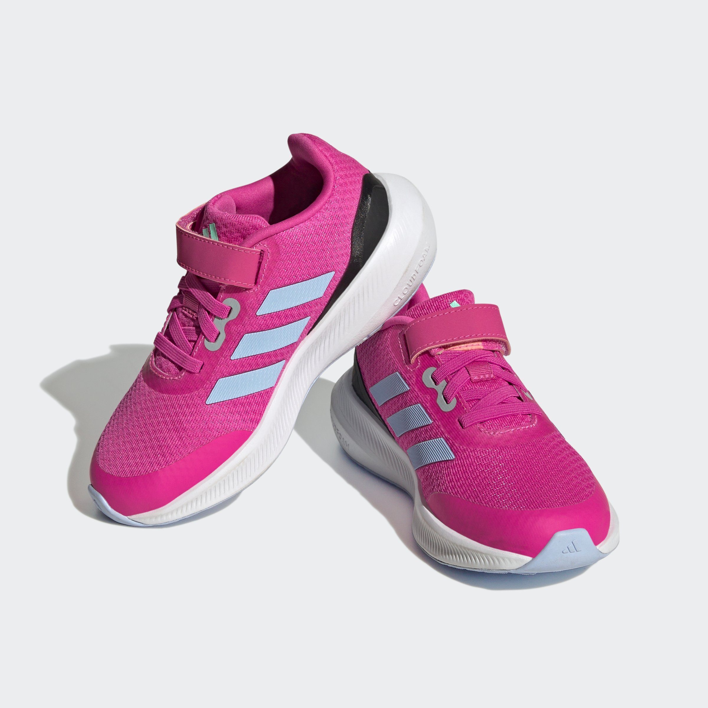 3.0 LACE adidas pink Sportswear TOP STRAP RUNFALCON ELASTIC Sneaker