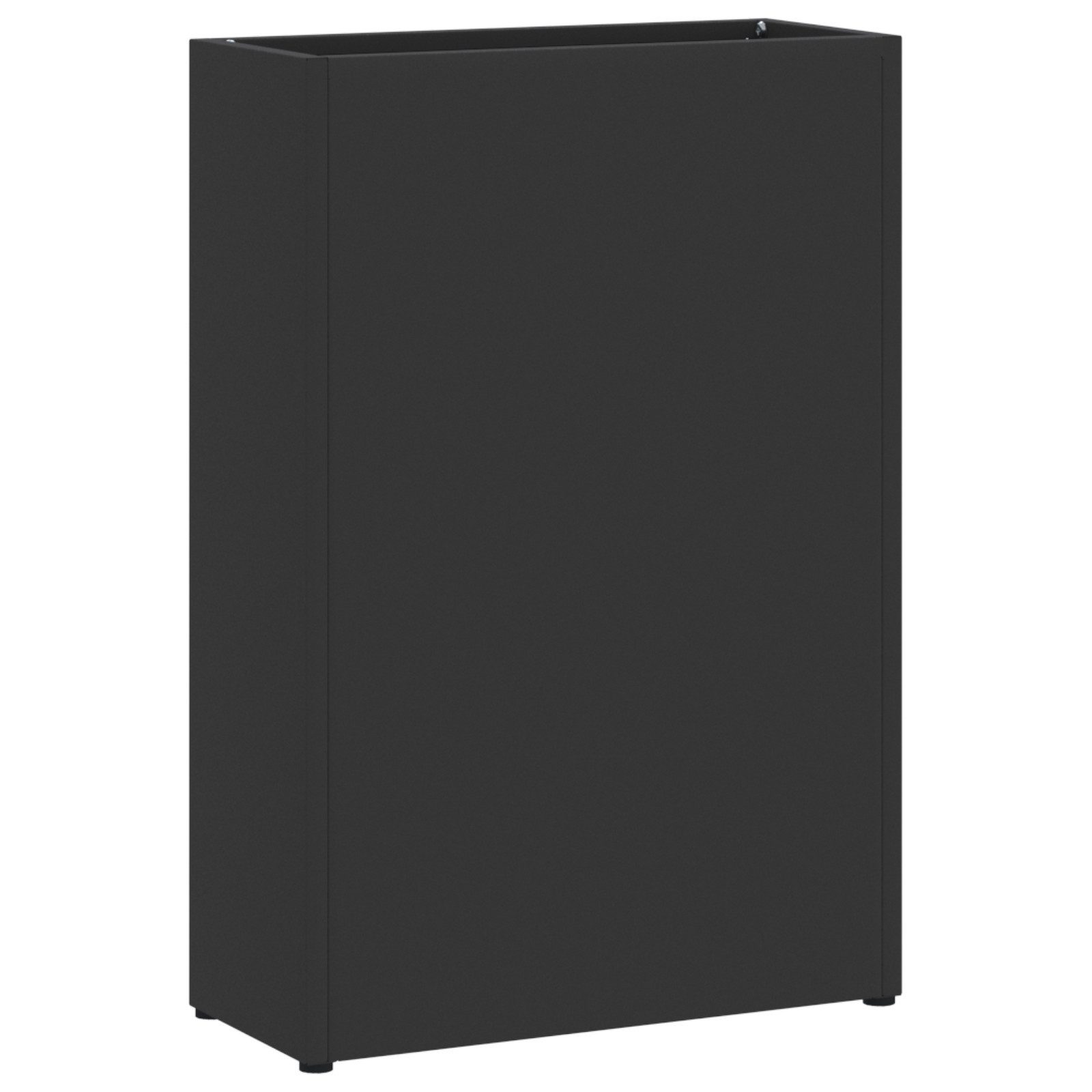 vidaXL Schirmständer Regenschirmständer Schwarz Metall Standard günstig online kaufen