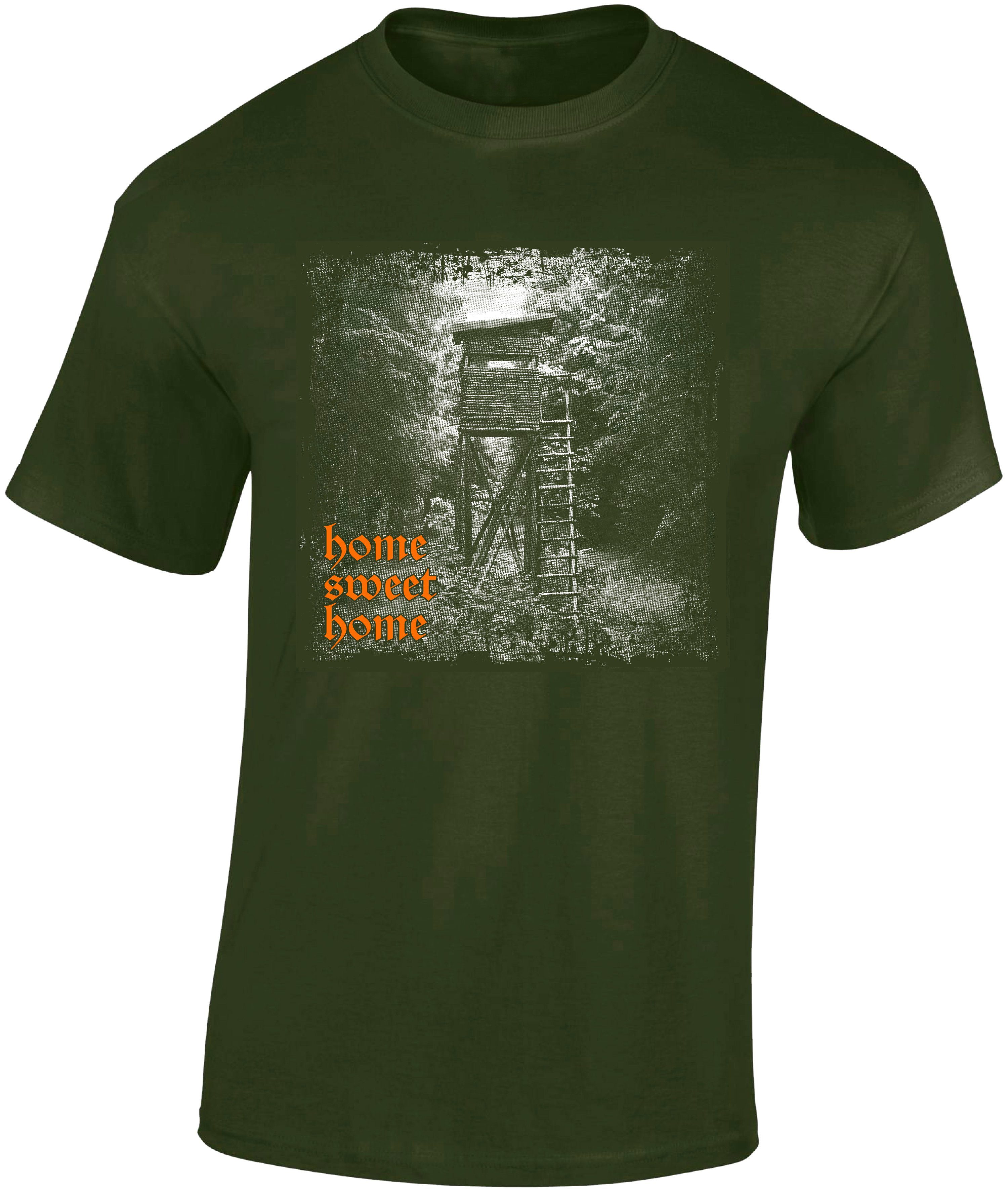 Baddery Print-Shirt Jäger T-Shirt: "Home Sweet günstig online kaufen