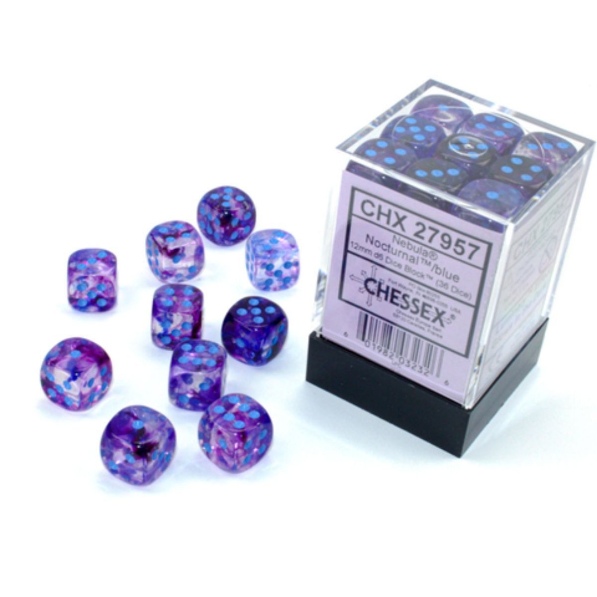 Chessex Spiel Chessex Nebula W6x36