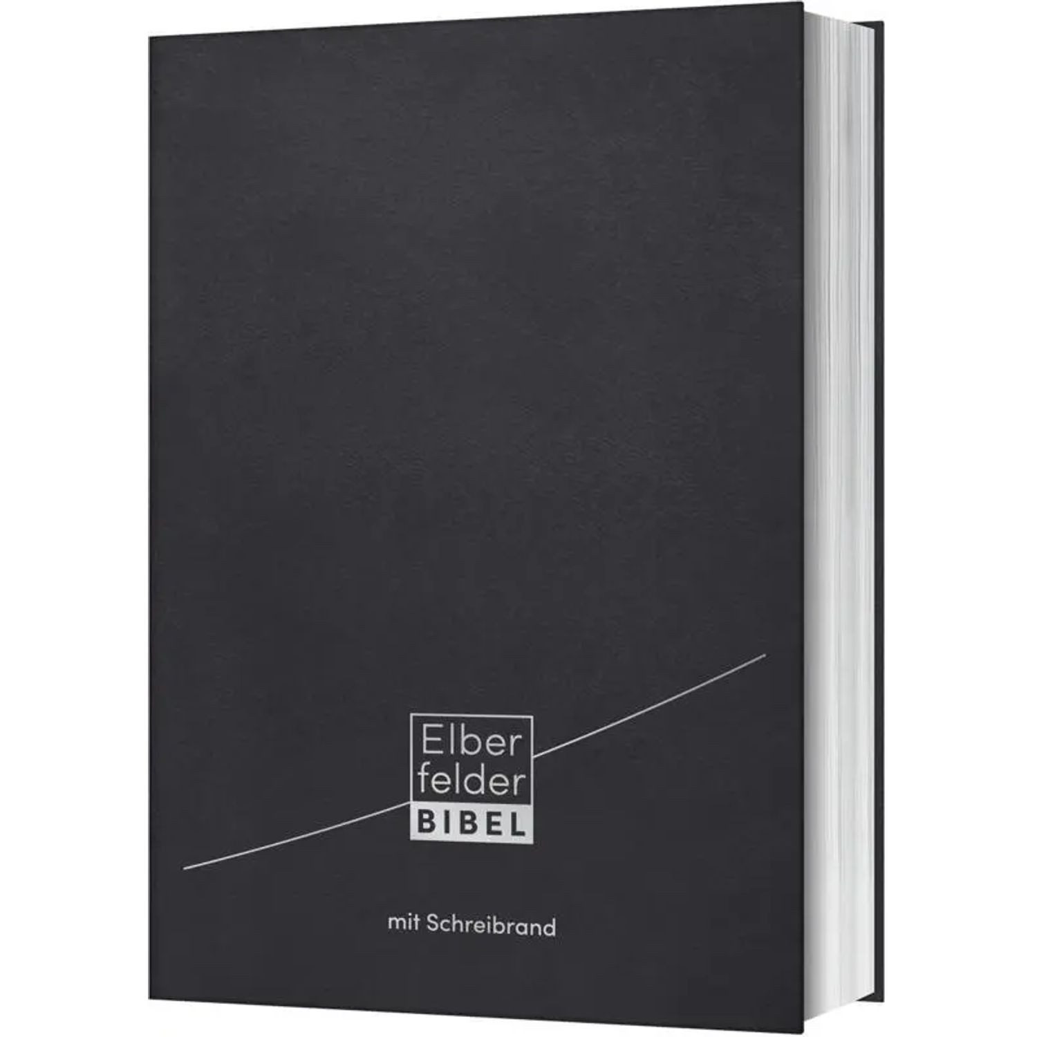 Hörspiel Elberfelder Bibel - mit Schreibrand, Leder